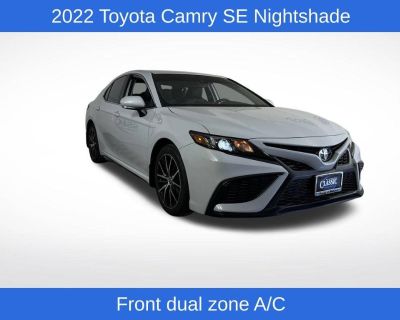 Used 2022 Toyota Camry SE Nightshade