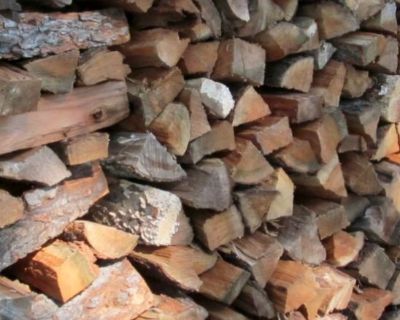 Firewood seasoned & split.