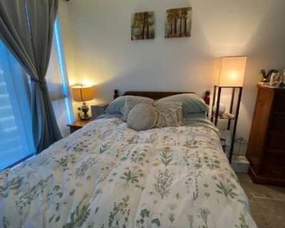 FREE headboard + IKEA Espevar queen mattress base