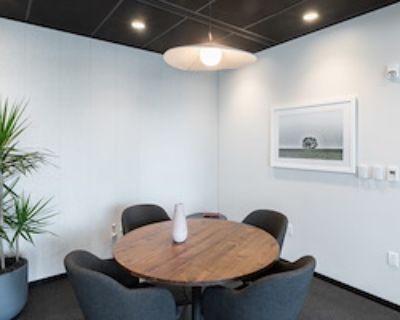 Private Meeting Room for 6 at Industrious - Pike & Rose