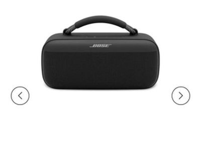Bose soundlink max portable speaker
