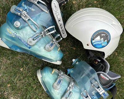 Ski Boots & Helmet