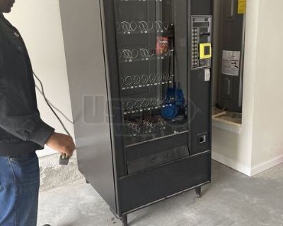 2020 Automatic Products Snackshop AP112 Glass Front Snack Vending Machine For Sale in Georgia!