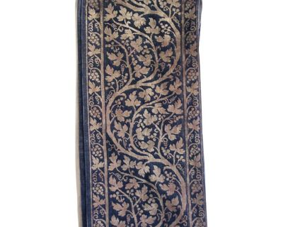 Fortuny Vintage Printed Velvet Border Circa 1930