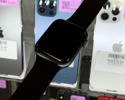 (CARRIER UNLOCKED)

In perfect condition with little to no scratches. 

This Apple Watch Series 6 NIKE 44mm will work anywhere in the world. 

We have TONS of other devices available at our store!

-NO ICLOUD
-NO LOCK
-HASSLE FREE
-15 DAY WARRANTY

FINANCING AVAILABLE!!
(Text 49443 to the number 22462)

PHONE INSURANCE AVAILABLE!!
WE’LL COVER THE FIRST MONTH!

Come on by whenever you’d like to ...