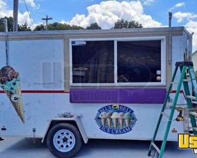 Cute 2016 - Look 6' x 12  Shaved Ice / Snowball or Ice Cream Concession Trailer