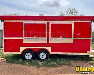 2023 8' x 18' Kitchen Food Concession Trailer with Fire Suppression System