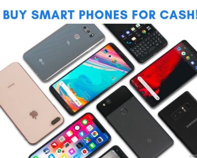 I buy smartphones, tablets, ipods, laptops etc for CASH!