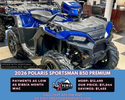2026 Polaris Sportsman 850 Premium ATV Utility Ooltewah, TN