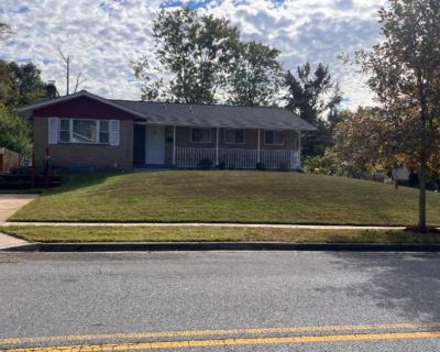 4 Bedroom 3BA House For Rent in Lanham, MD