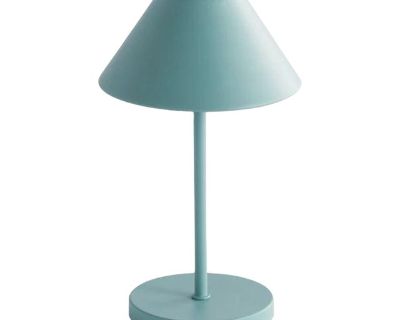 Seafoam Green Metal 10" Alluna Cordless Led Lamp
