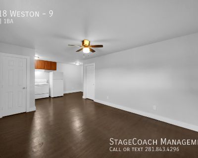 6518 Weston. Discover 6518 Weston St, Houston, TX 77021 a cozy and beautiful one bedroom one bathroom home perfect for those seeking comfort and convenience in a great location. This home features gleaming hardwood floors that create a warm and inviting atmosphere as soon as you step in. The spacious living area is perfect for relaxing or hosting friends, while the kitchen offers plenty of cabi...