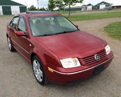 Red 2004 Volkswagen Jetta