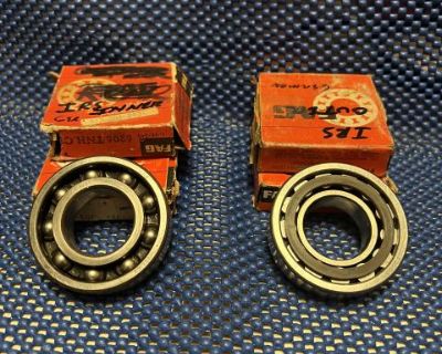 New German IRS rear axle bearings 2 inner, 2 outer