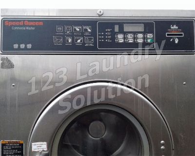 Speed Queen Commercial Front Load Washer Card Reader 27LB 1PH SC27NR2YN40001