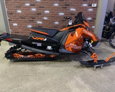 2024 Polaris Patriot Boost Indy VR1 137 Premium Matte Orange Metalli