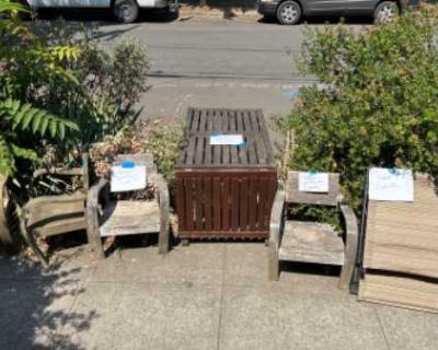 Free wood patio furniture