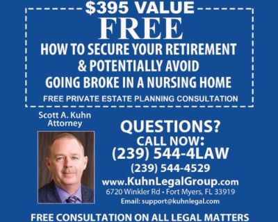 Secure quality healthcare without depleting savings or burdening your family. Medicaid planning maximizes eligibility, preserves assets. Our expert team provides comprehensive support, guiding you through complex Medicaid rules. Plan now for your long-term care needs. Schedule a consultation today for a secure financial future." A+ BBB Rating.

 

Scott A Kuhn - Attorney Kuhn Law Firm A+ BBB RA...