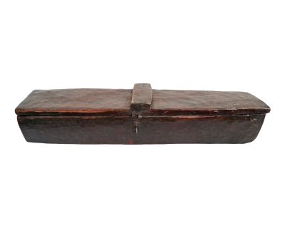 Old Ethiopian Wood Storage Box