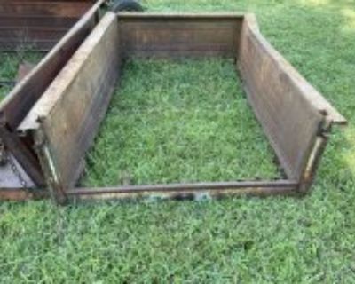 1950 s Chevy truck bed