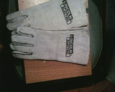 Lincoln electric grey welding gloves