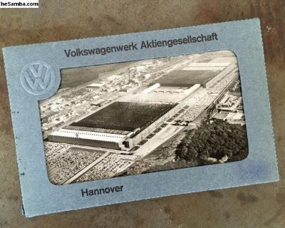 Volkswagen Hannover Factory set of 8 Postcards