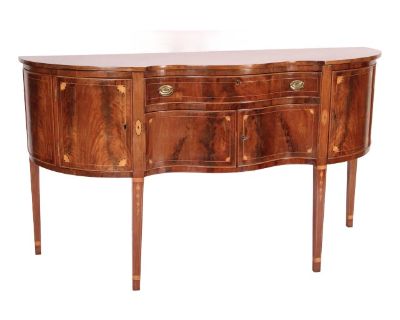 Antique George III Style Mahogany Sideboard