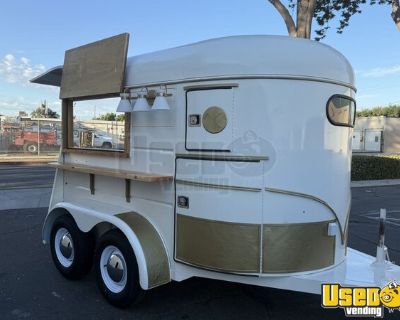 Charming - 8' x 10' Horse Trailer Concession Conversion  Beverage and Coffee Trailer
