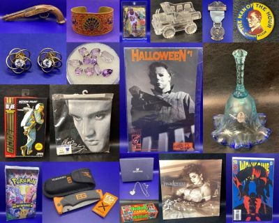 Comics, Gemstones, Sports Cards, Jewelry, Collectibles Sale!