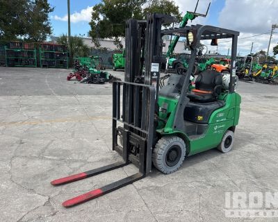 2016 Mitsubishi FG18N 3000 lb Pneumatic Tire Forklift