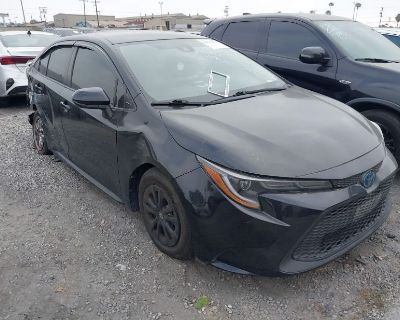 SALVAGE 2020 TOYOTA COROLLA HYBRID LE FOR SALE IN CARSON, CA