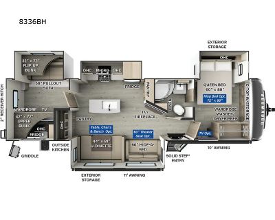 2025 Forest River Rv Rockwood Signature 8336BH