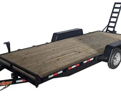 2024 Down To Earth Trailers 82" x 20' 3500 AXLES EQUIPMENT TRAILER