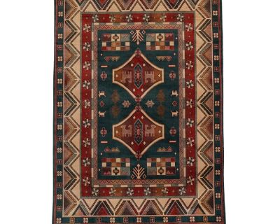 Vintage Geometric Woven Wall Tapestry