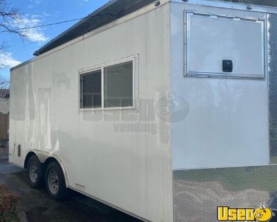 2018 8' x 16' Diamond Cargo Empty Concession Trailer Concession Trailer