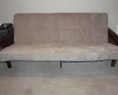 OBO Tan Full Size Futon