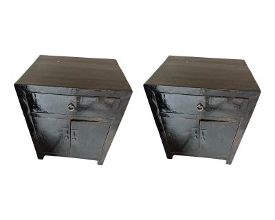 Mid 20th Century Tonsu Chests, Matching Pair