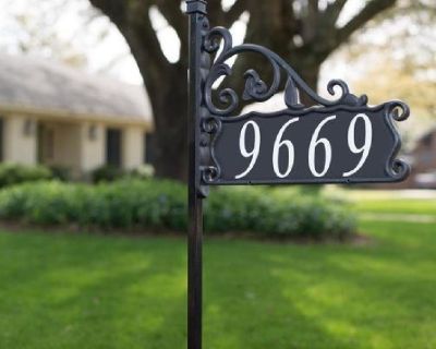 Yard Address Signs | Address America