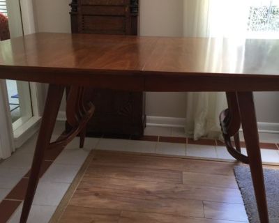 Mid Century Dining table and chairs
