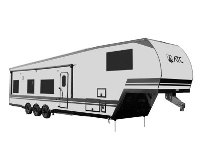 2026 ATC TRAILERS Pla 750 44' Ultimate Adventure Aluminum Toyhauler