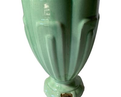 1970s Haeger Green Vase