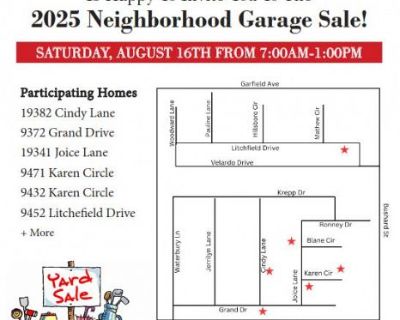 Neighborhood Garage Sale!