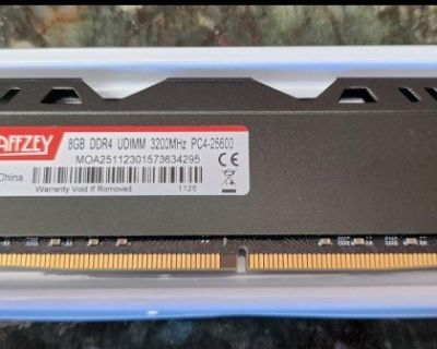 DDR4 RAM 8GB 3200MHz Desktop RAM PC4-25600 UDIMM