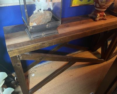 Solid Wood Plank Table
