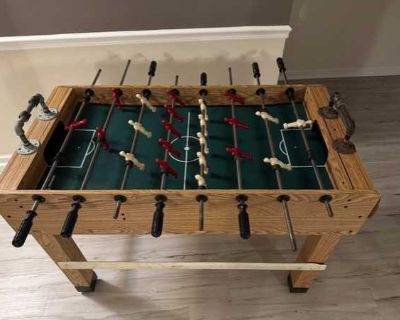 Old-fashioned Foosball Table