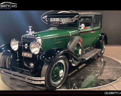 1928 Cadillac AL Capone's Bulletproof Town Sedan Sedan