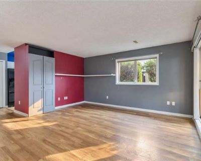 This inviting and spacious ground-floor suite offers a functional layout with neutral tones and bright accent walls that add character and warmth. The open living area features wood-style flooring, ceiling fans for added comfort, and sliding doors that lead to a private patio - perfect for quiet mornings or relaxing evenings. The kitchen provides generous storage and counter space, complete wit...