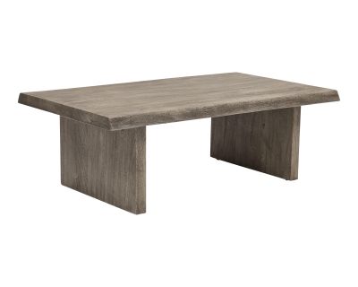 Brooks Coffee Table, Sandblasted Grey - 48"