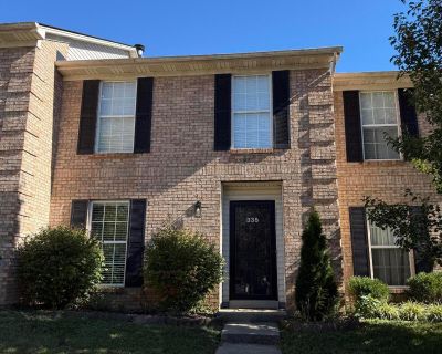335 Houston Creek Drive. Property for Rent in Paris, KY for $1,675 with 2 bedrooms and 2 full baths, 1 half bath. This 1,296 square foot property was built in 1997 on a lot size of 0.08.. 6 month lease! Lease ends on 4/15/26. Comes fully furnished! Downstairs you'll find a spacious living room, a fully updated kitchen, a dining room and a half bath. Upstairs you have 2 bedrooms and 2 full bathr...
