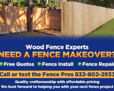 Need A Wood Fence Makeover?